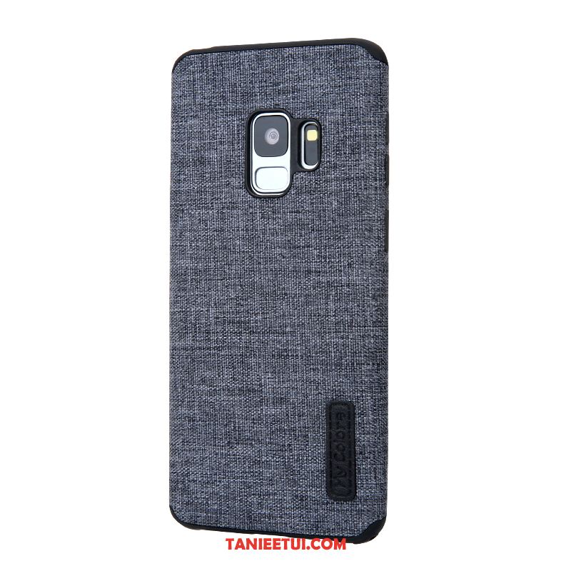 Etui Samsung Galaxy S9 Denim Szary Anti-fall, Obudowa Samsung Galaxy S9 Ochraniacz Silikonowe Biznes