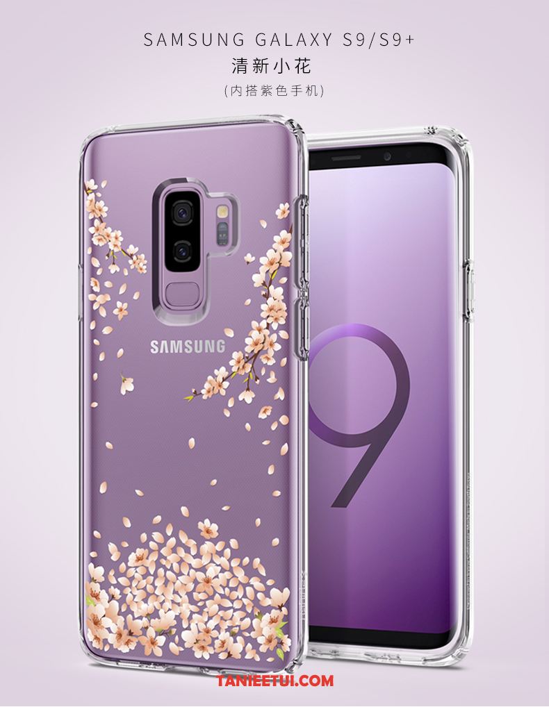 Etui Samsung Galaxy S9+ Gwiazda Anti-fall Przezroczysty, Futerał Samsung Galaxy S9+ Telefon Komórkowy Kreatywne Purpurowy