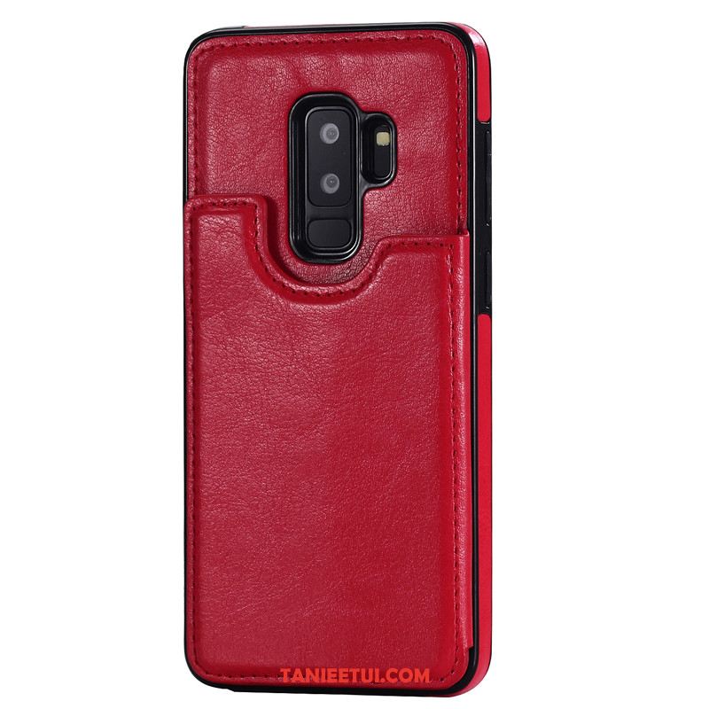 Etui Samsung Galaxy S9+ Gwiazda Wzór Skórzany Futerał, Obudowa Samsung Galaxy S9+ Portfel Anti-fall Karta