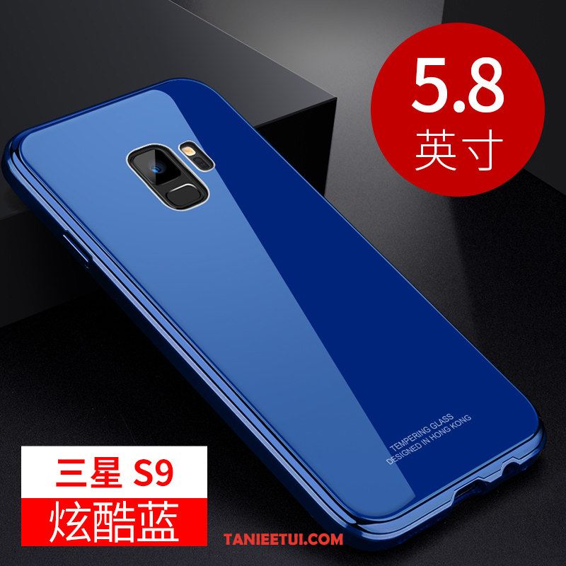 Etui Samsung Galaxy S9 Luksusowy Granica Metal, Futerał Samsung Galaxy S9 Cienkie Modna Marka Anti-fall