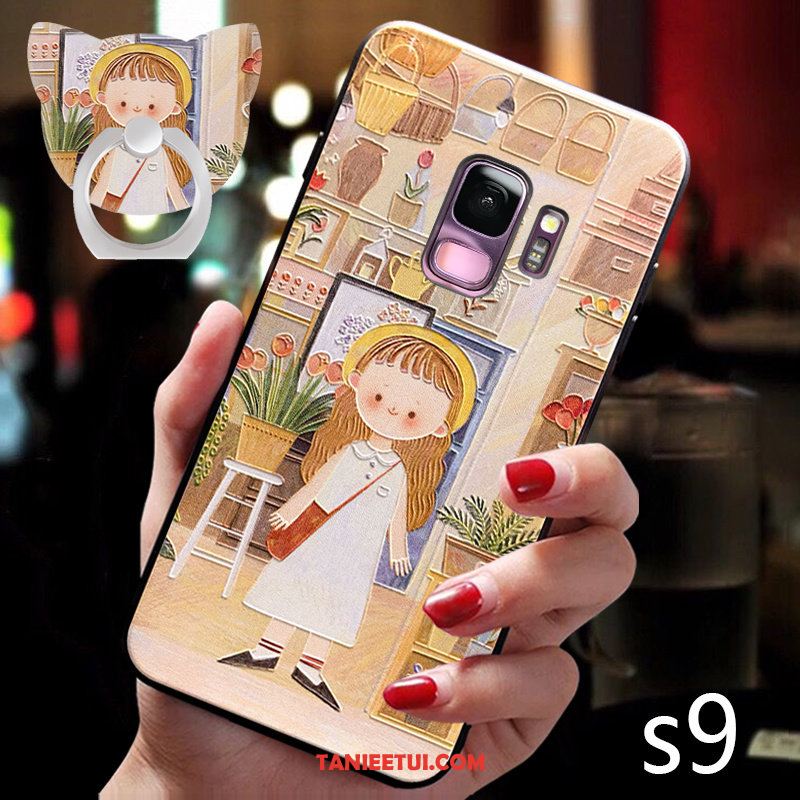 Etui Samsung Galaxy S9 Ochraniacz All Inclusive Klamra, Obudowa Samsung Galaxy S9 Anti-fall Żółty Kreatywne