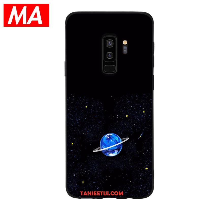 Etui Samsung Galaxy S9+ Telefon Komórkowy Proste Planeta, Pokrowce Samsung Galaxy S9+ Tendencja Czarny Gwiazda