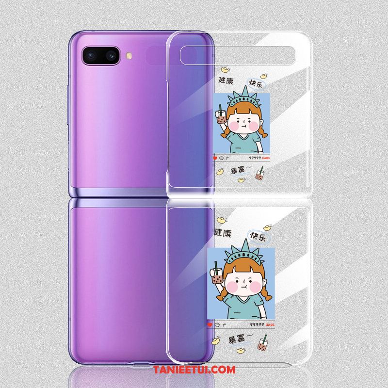 Etui Samsung Z Flip Ochraniacz Składać Kreskówka, Pokrowce Samsung Z Flip Gwiazda Przezroczysty Zakochani