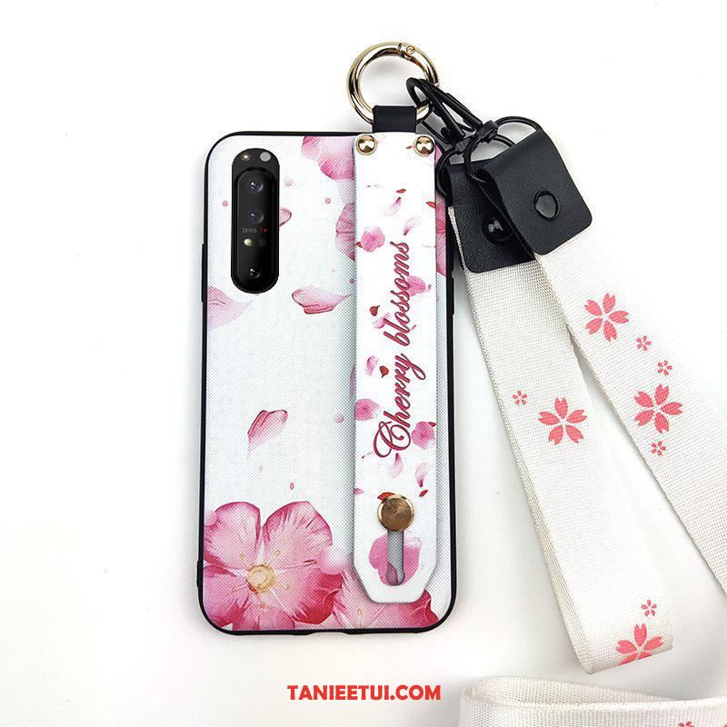 Etui Sony Xperia 1 Ii Ochraniacz Wiszące Ozdoby Miękki, Futerał Sony Xperia 1 Ii Świeży Sakura Kwiaty