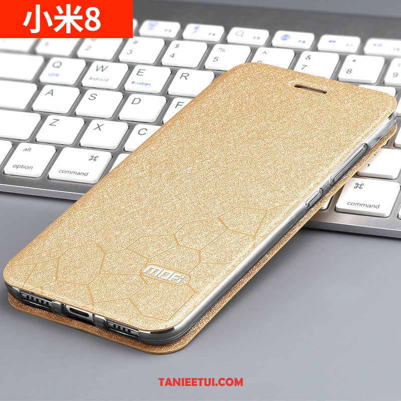 Etui Xiaomi Mi 8 Cienka Miękki Złoto, Pokrowce Xiaomi Mi 8 Telefon Komórkowy Ochraniacz Tendencja Beige