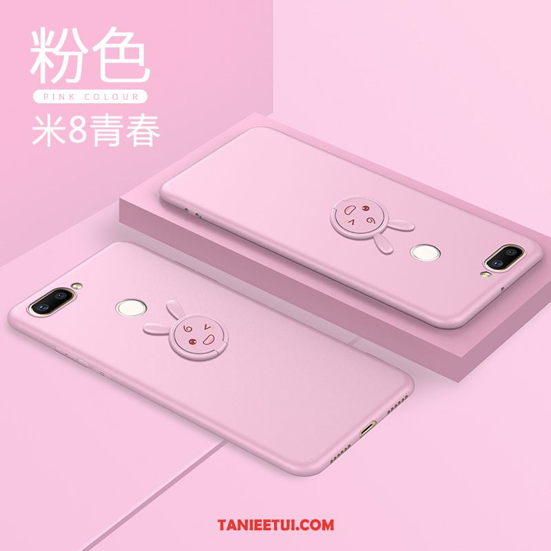 Etui Xiaomi Mi 8 Lite Modna Marka Kreatywne Młodzież, Obudowa Xiaomi Mi 8 Lite Nowy Anti-fall All Inclusive Beige