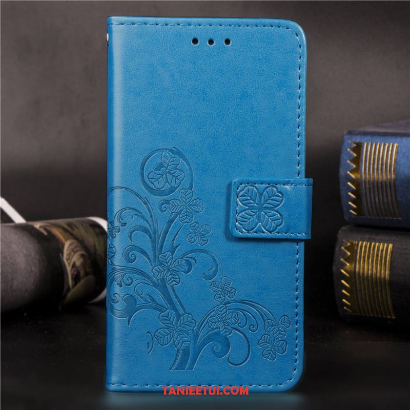 Etui Xiaomi Mi 8 Pro Miękki Tendencja Niebieski, Pokrowce Xiaomi Mi 8 Pro Skórzany Futerał Anti-fall All Inclusive