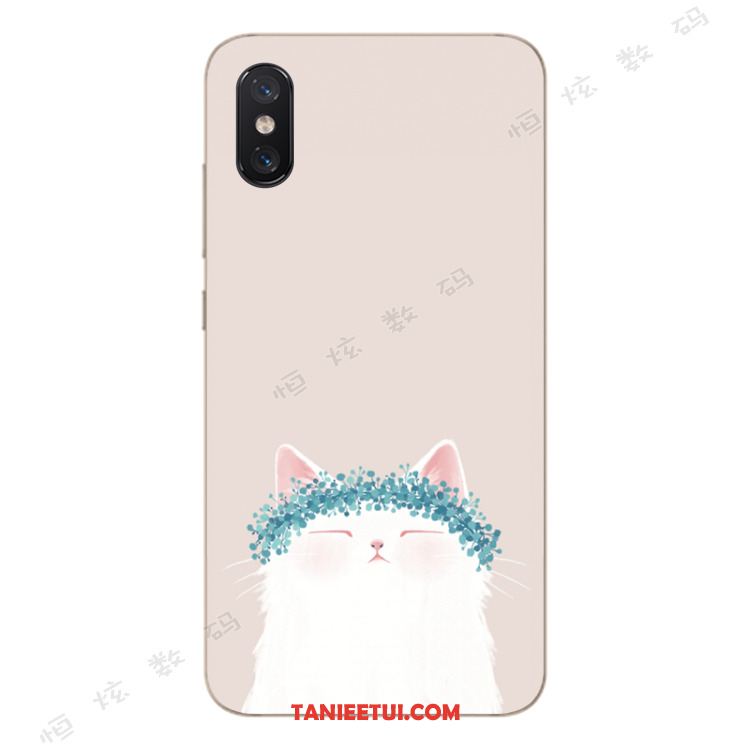 Etui Xiaomi Mi 8 Pro Piękny Mały Ochraniacz, Futerał Xiaomi Mi 8 Pro Anti-fall Sztuka All Inclusive Beige