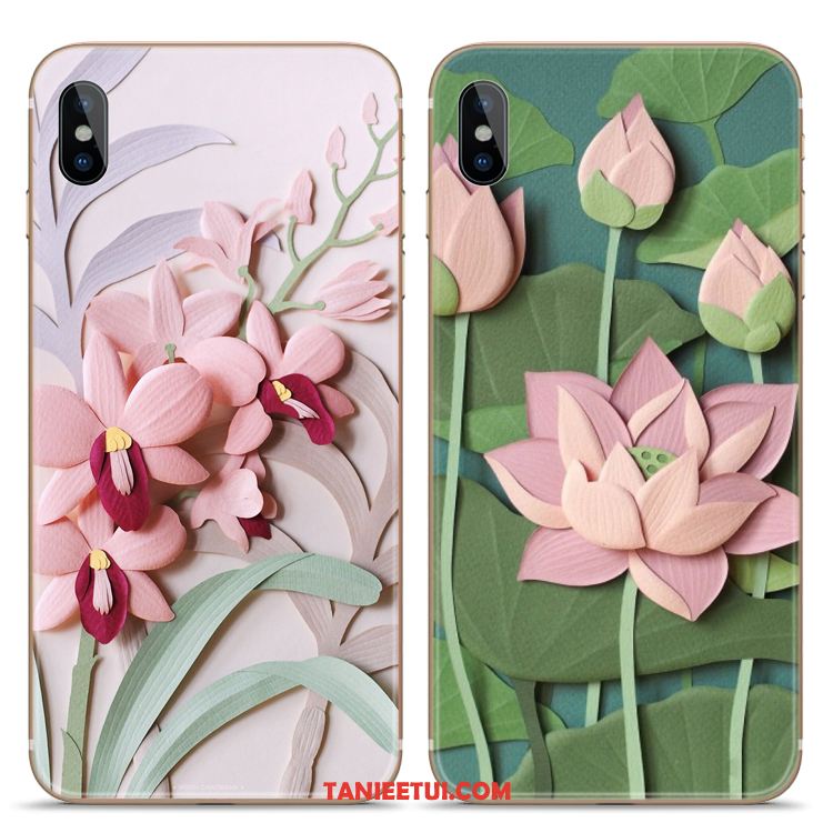 Etui Xiaomi Mi 8 Pro Sztuka Młodzież Vintage, Pokrowce Xiaomi Mi 8 Pro Telefon Komórkowy Chiński Styl Kwiaty Beige