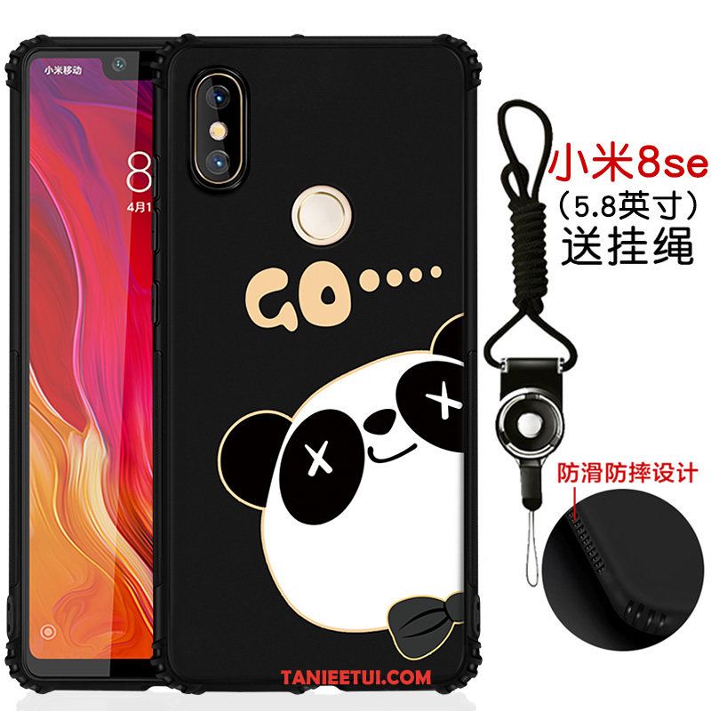 Etui Xiaomi Mi 8 Se Osobowość Proste Modna Marka, Obudowa Xiaomi Mi 8 Se Czerwony Netto Tendencja Anti-fall Beige