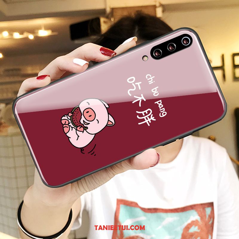 Etui Xiaomi Mi 9 Anti-fall Zakochani Tendencja, Futerał Xiaomi Mi 9 Czerwony Netto Telefon Komórkowy Osobowość Beige