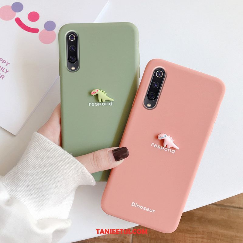 Etui Xiaomi Mi 9 Lite Młodzież Wzór Telefon Komórkowy, Pokrowce Xiaomi Mi 9 Lite Ochraniacz Miękki Świeży Beige