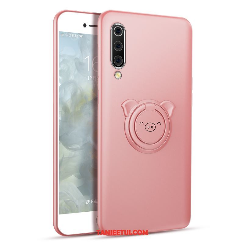 Etui Xiaomi Mi 9 Lite Szkło Hartowane Ochraniacz Na Pokładzie, Futerał Xiaomi Mi 9 Lite Miękki Mały Cienkie Beige