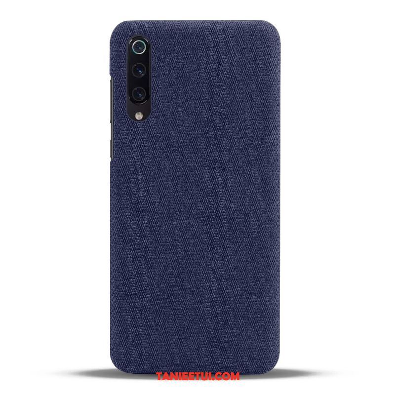 Etui Xiaomi Mi 9 Lite Telefon Komórkowy Anti-fall Niebieski, Obudowa Xiaomi Mi 9 Lite Kreatywne Płótno Proste Beige