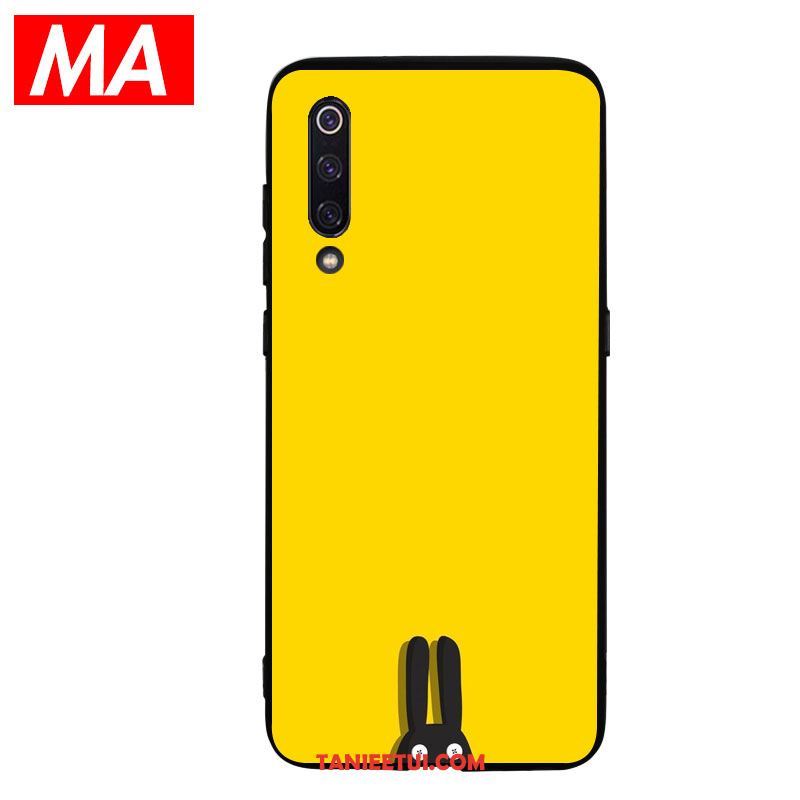 Etui Xiaomi Mi 9 Młodzież Żółty Kotek, Obudowa Xiaomi Mi 9 Czarny Ochraniacz Telefon Komórkowy Beige