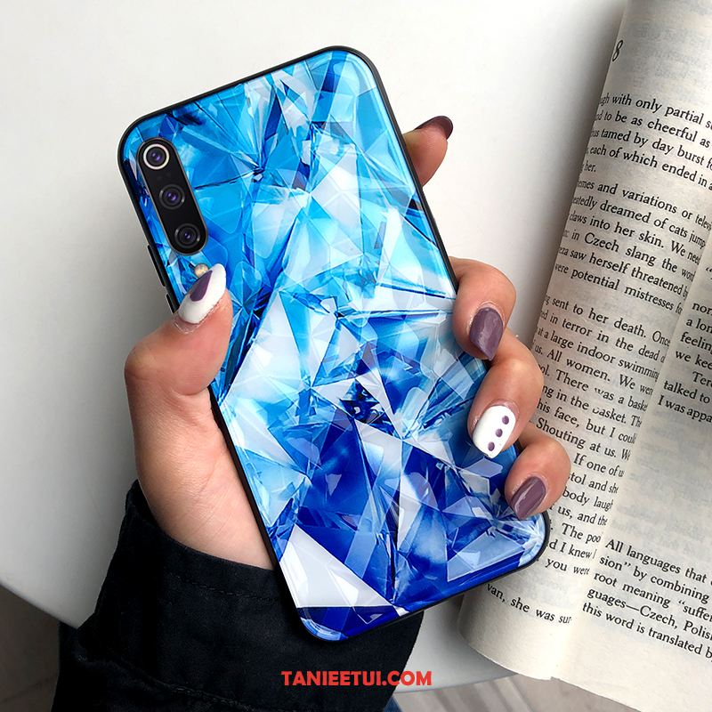 Etui Xiaomi Mi 9 Se Niebieski Wzór Telefon Komórkowy, Futerał Xiaomi Mi 9 Se Wiszące Ozdoby Purpurowy Kreatywne Beige