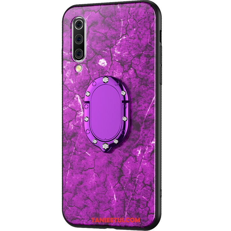 Etui Xiaomi Mi 9 Se Szkło Telefon Komórkowy Mały, Obudowa Xiaomi Mi 9 Se Moda Wzór Purpurowy Beige