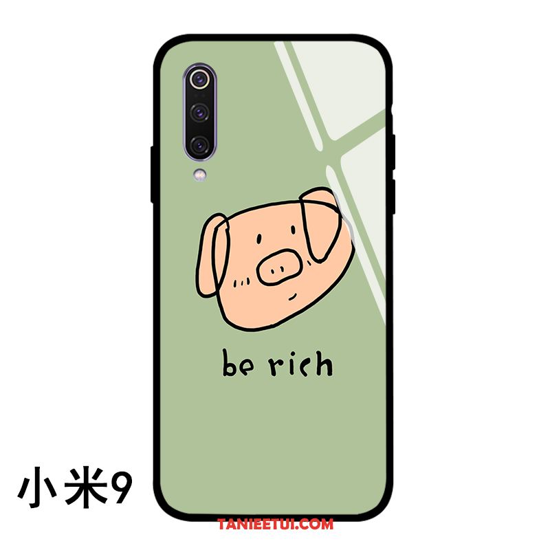Etui Xiaomi Mi 9 Trudno Zielony Telefon Komórkowy, Obudowa Xiaomi Mi 9 Piękny Osobowość All Inclusive Beige