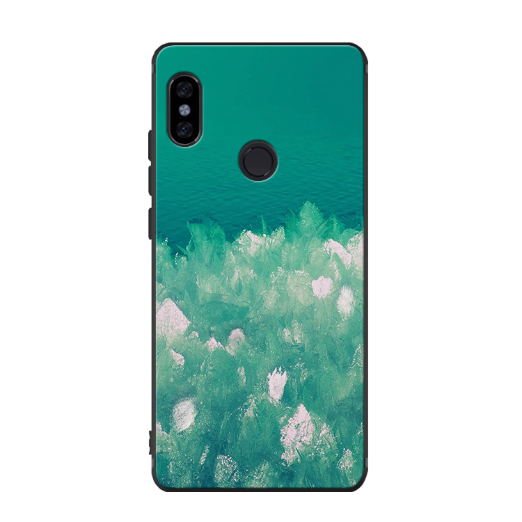 Etui Xiaomi Mi A2 All Inclusive Anti-fall Wysoki, Pokrowce Xiaomi Mi A2 Czerwony Obraz Olejny Silikonowe Beige