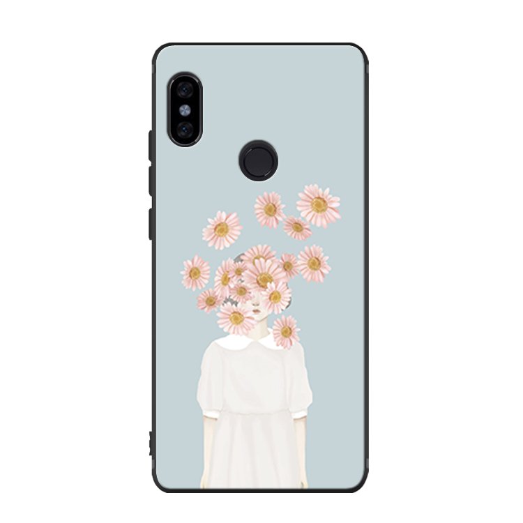 Etui Xiaomi Mi A2 Kreatywne Niebieski Anti-fall, Obudowa Xiaomi Mi A2 Telefon Komórkowy Czerwony Ochraniacz Beige