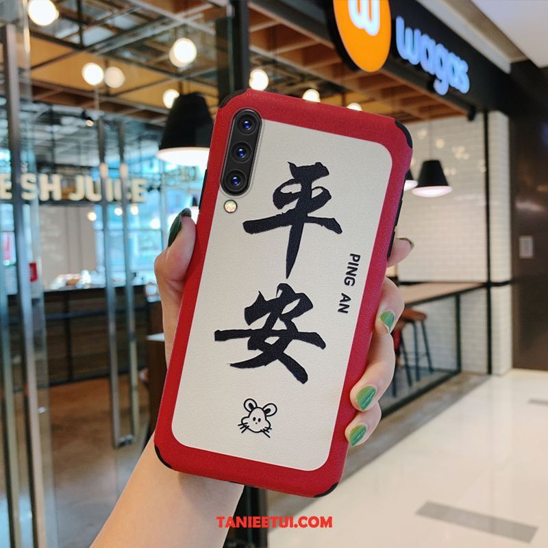 Etui Xiaomi Mi A3 All Inclusive Mały Młodzież, Obudowa Xiaomi Mi A3 Kreatywne Miękki Relief Beige