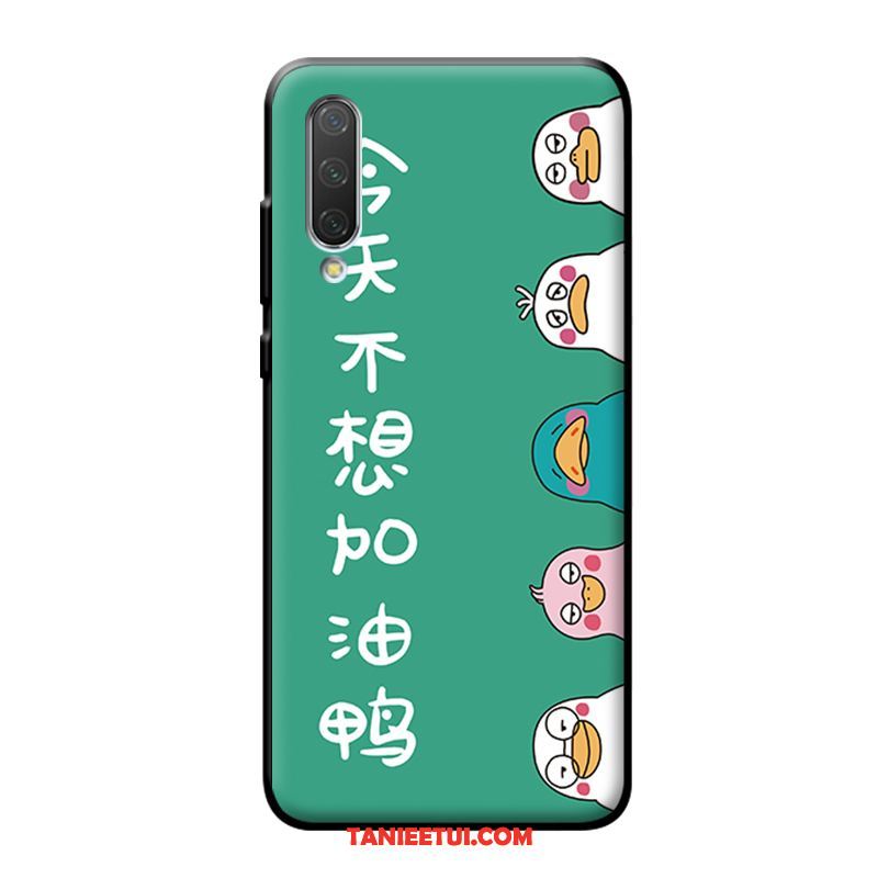 Etui Xiaomi Mi A3 Kaczka Telefon Komórkowy Wzór, Pokrowce Xiaomi Mi A3 Moda Miękki Zielony Beige