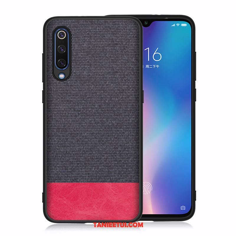 Etui Xiaomi Mi A3 Niebieski Telefon Komórkowy Płótno, Obudowa Xiaomi Mi A3 Silikonowe Anti-fall Mały Beige