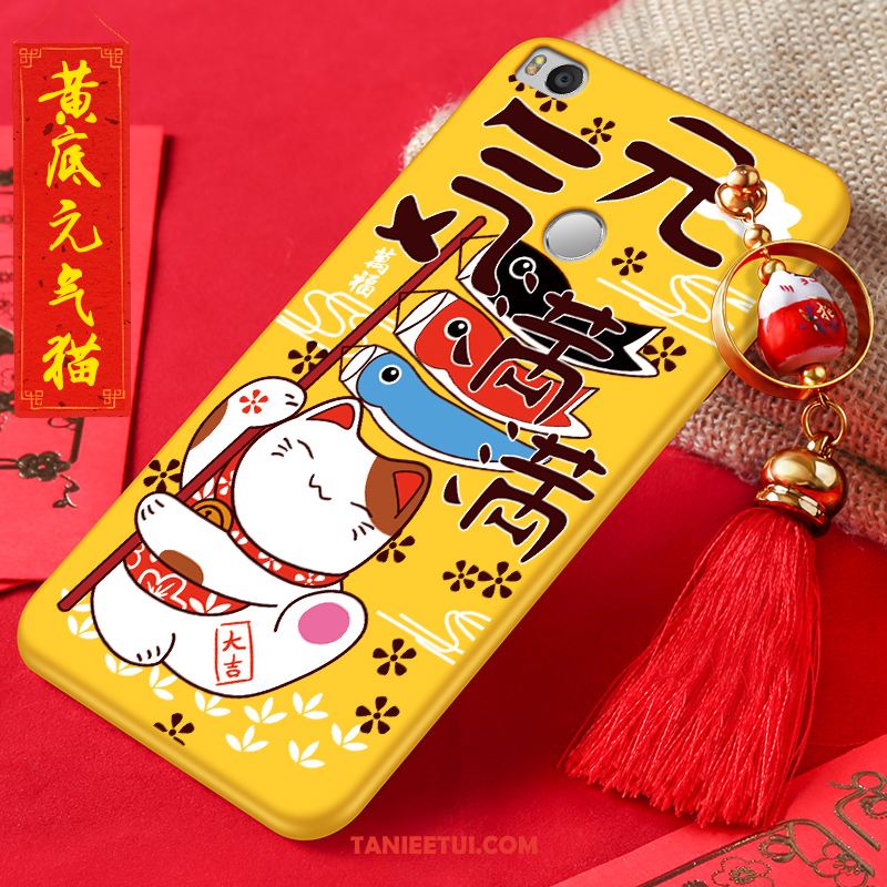 Etui Xiaomi Mi Max 2 Osobowość Nubuku Piękny, Pokrowce Xiaomi Mi Max 2 Kreskówka Miękki Telefon Komórkowy Beige