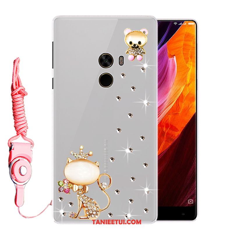 Etui Xiaomi Mi Mix 2 Miękki Kreatywne Telefon Komórkowy, Obudowa Xiaomi Mi Mix 2 Silikonowe Nubuku Anti-fall Beige