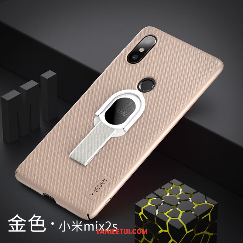 Etui Xiaomi Mi Mix 2s Mały Silikonowe Super, Obudowa Xiaomi Mi Mix 2s Zakochani Modna Marka Złoto Beige