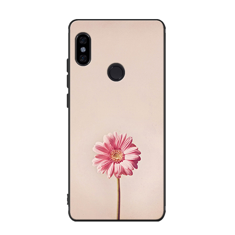 Etui Xiaomi Mi Mix 2s Silikonowe Anti-fall Kreatywne, Obudowa Xiaomi Mi Mix 2s Mały Obrzeża Proste Beige