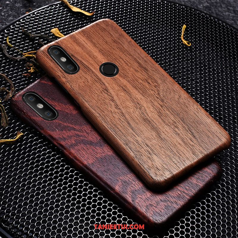 Etui Xiaomi Mi Mix 3 Drewno Osobowość Super, Futerał Xiaomi Mi Mix 3 Tendencja Tylna Pokrywa Mały Braun Beige Nackte Farbe