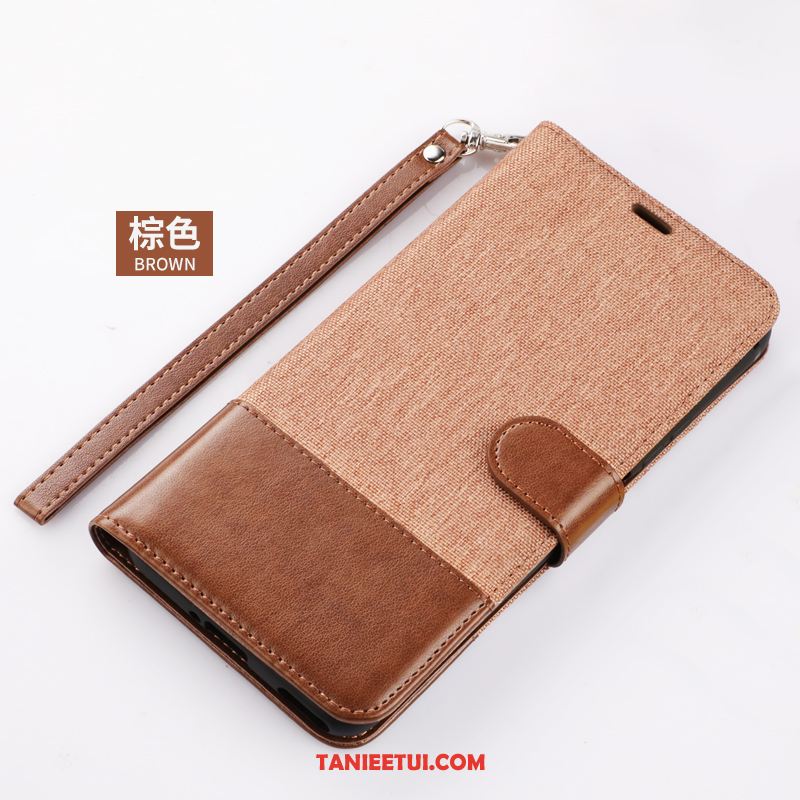 Etui Xiaomi Mi Note 10 Lite Karta Młodzież All Inclusive, Futerał Xiaomi Mi Note 10 Lite Mały Telefon Komórkowy Ochraniacz Braun Beige