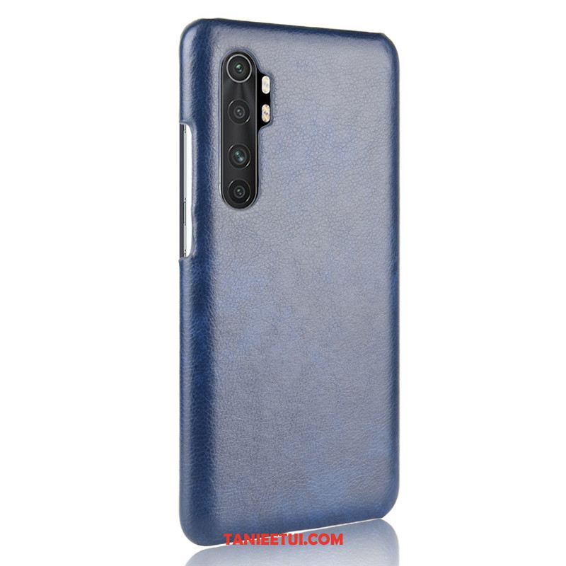 Etui Xiaomi Mi Note 10 Lite Telefon Komórkowy Skóra Młodzież, Futerał Xiaomi Mi Note 10 Lite Litchi Mały Wzór Beige