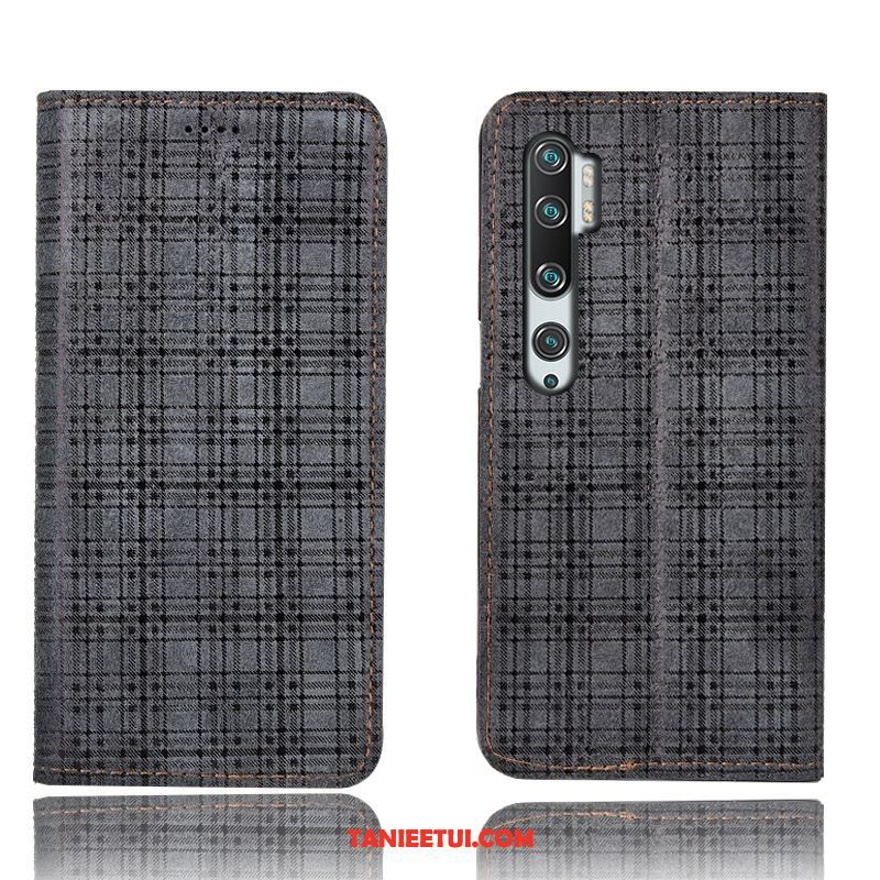 Etui Xiaomi Mi Note 10 Wzór Anti-fall Ochraniacz, Pokrowce Xiaomi Mi Note 10 Telefon Komórkowy Mały Szary Beige