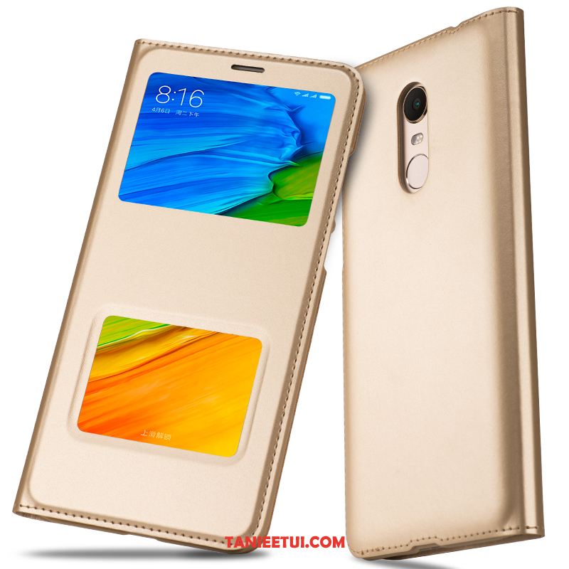 Etui Xiaomi Redmi 5 Plus Trudno Anti-fall Ochraniacz, Obudowa Xiaomi Redmi 5 Plus Złoto Czerwony All Inclusive Beige