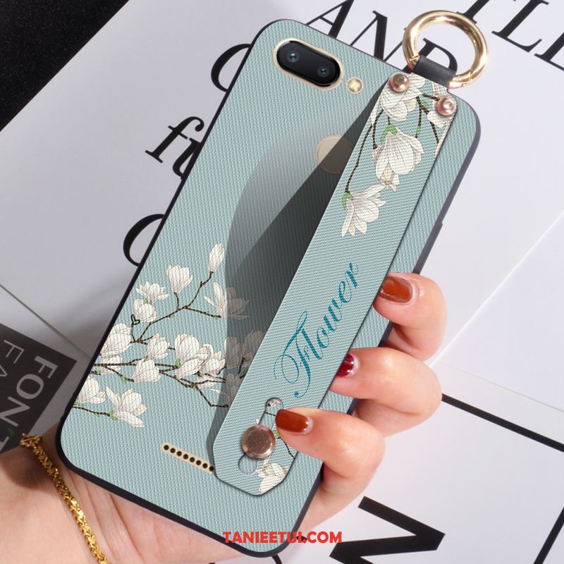 Etui Xiaomi Redmi 6 Kreatywne Wspornik All Inclusive, Pokrowce Xiaomi Redmi 6 Anti-fall Silikonowe Czerwony Netto Beige