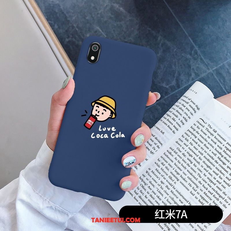 Etui Xiaomi Redmi 7a Ochraniacz Piękny Osobowość, Futerał Xiaomi Redmi 7a Cienkie Nubuku Telefon Komórkowy Beige