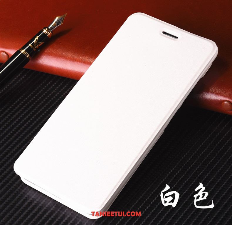 Etui Xiaomi Redmi Note 5 Wysoki Anti-fall Biały, Futerał Xiaomi Redmi Note 5 Skórzany Futerał Ochraniacz Czerwony Beige