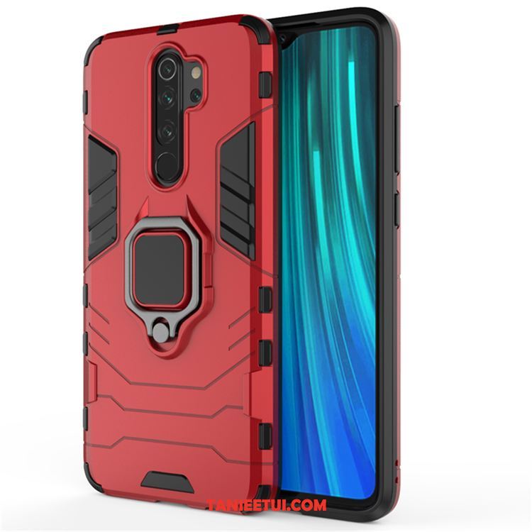 Etui Xiaomi Redmi Note 8 Pro Telefon Komórkowy Wspornik Czerwony, Futerał Xiaomi Redmi Note 8 Pro Mały Ochraniacz Ring Beige