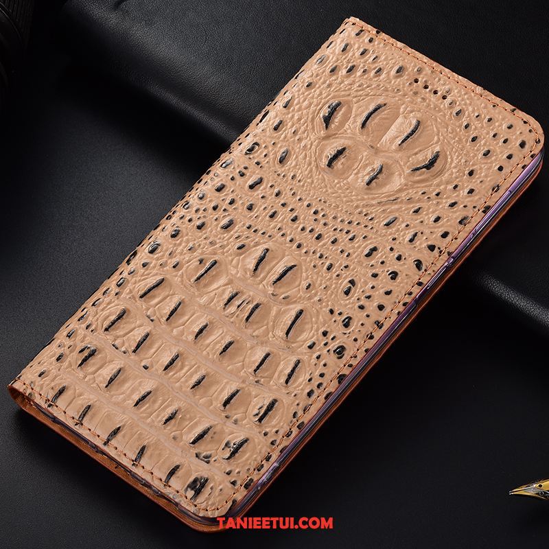 Etui Xiaomi Redmi Note 8t All Inclusive Krokodyl Telefon Komórkowy, Pokrowce Xiaomi Redmi Note 8t Wzór Anti-fall Ochraniacz Beige Braun