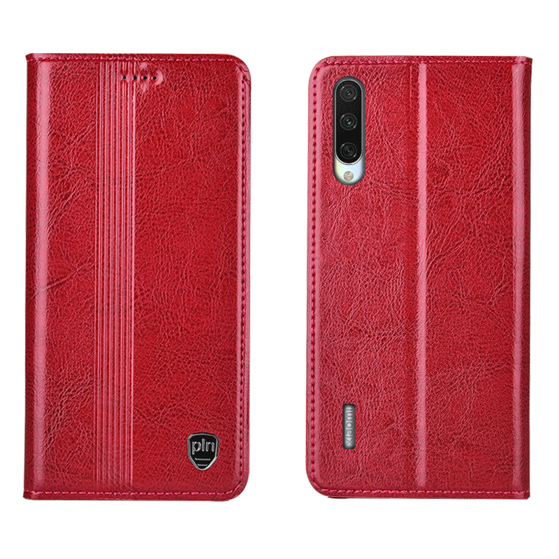 Etui Xiaomi Redmi Note 8t Telefon Komórkowy Anti-fall Czerwony, Pokrowce Xiaomi Redmi Note 8t Skórzany Futerał Ochraniacz All Inclusive Beige