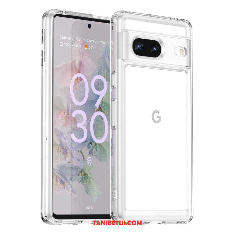 Etui do Google Pixel 7 Przezroczysta Hybryda