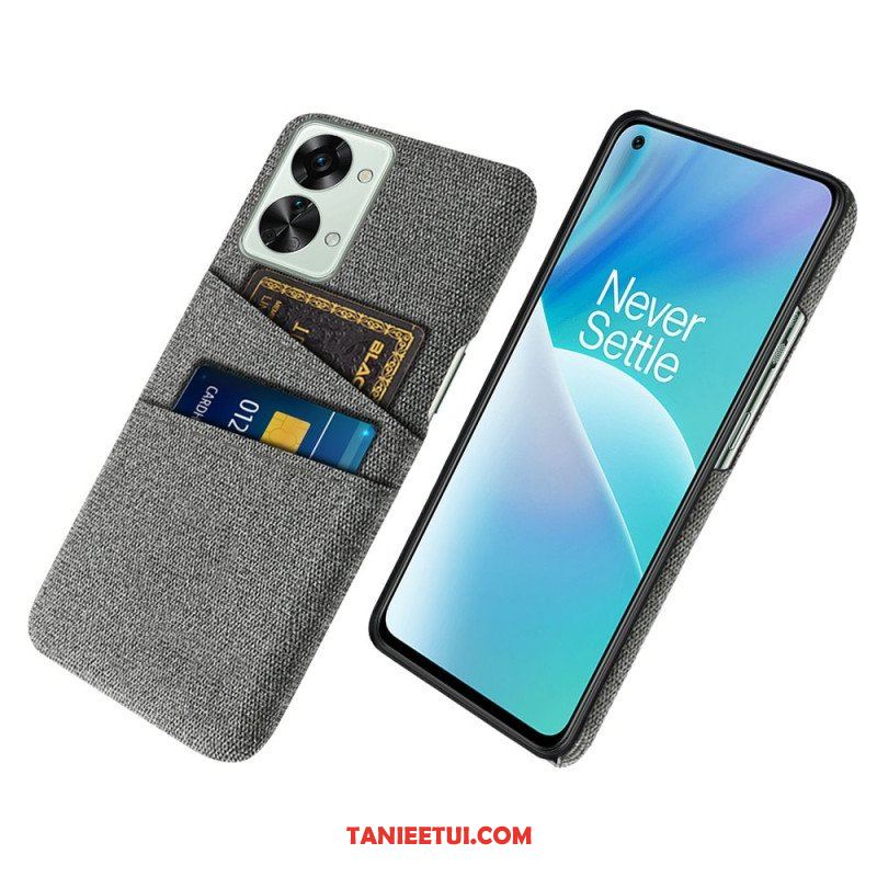 Etui do OnePlus Nord 2T 5G Tkanina O Bardzo Delikatnej Teksturze