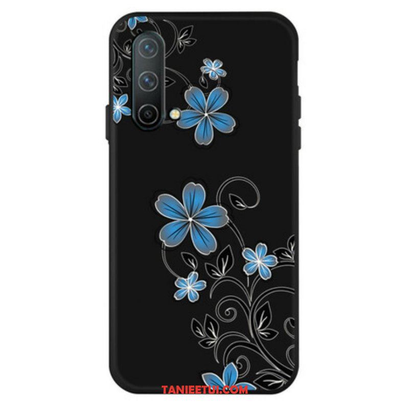 Etui do OnePlus Nord CE 5G Niebieskie Kwiaty