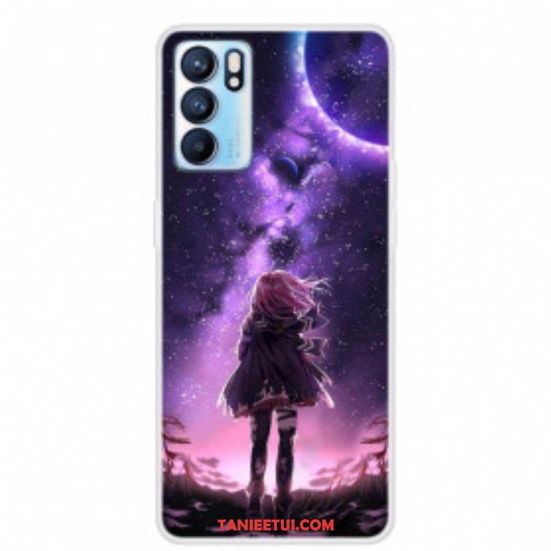 Etui do Oppo Reno 6 5G Magiczna Pełnia Księżyca