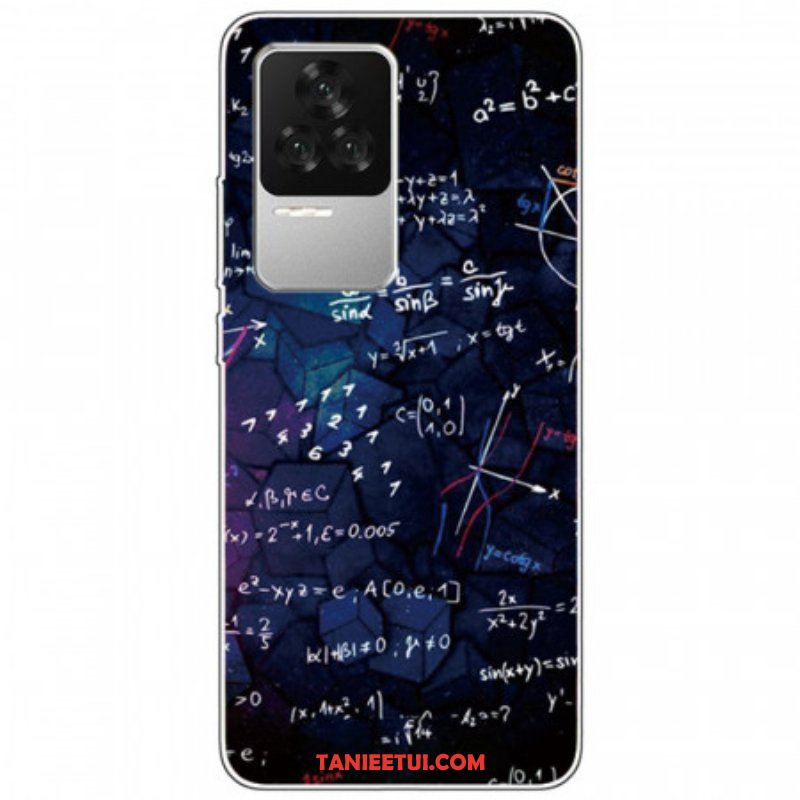 Etui do Poco F4 Silikonowe Obliczenia Matematyczne