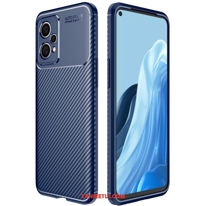 Etui do Realme 9 5G Wąż Z Włókna Węglowego