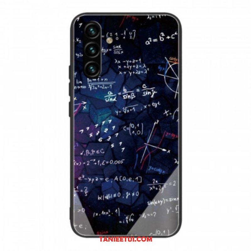 Etui do Samsung Galaxy A13 5G / A04s Obliczenia Matematyczne Ze Szkła Hartowanego