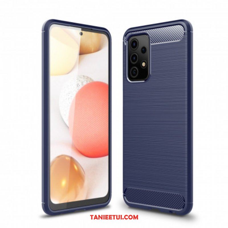 Etui do Samsung Galaxy A52 4G / A52 5G / A52s 5G Szczotkowane Włókno Węglowe